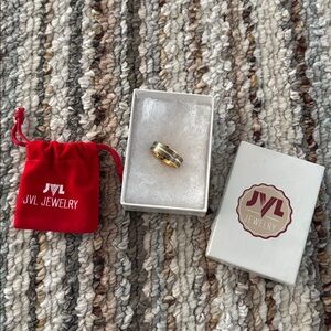 NWT JVL Jewelry Tungsten Men’s Wedding Ring Size 9